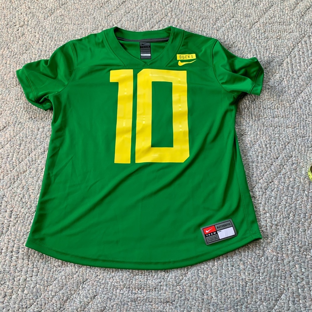 Nike Women’s Oregon Ducks Football Jersey #10